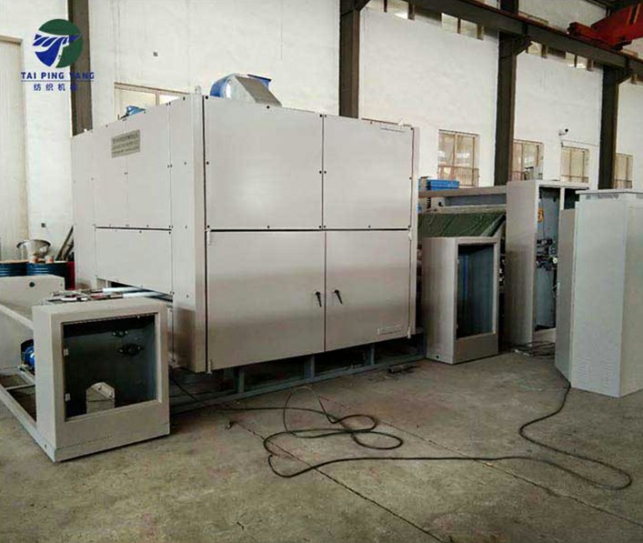 Single tube heat setting machine