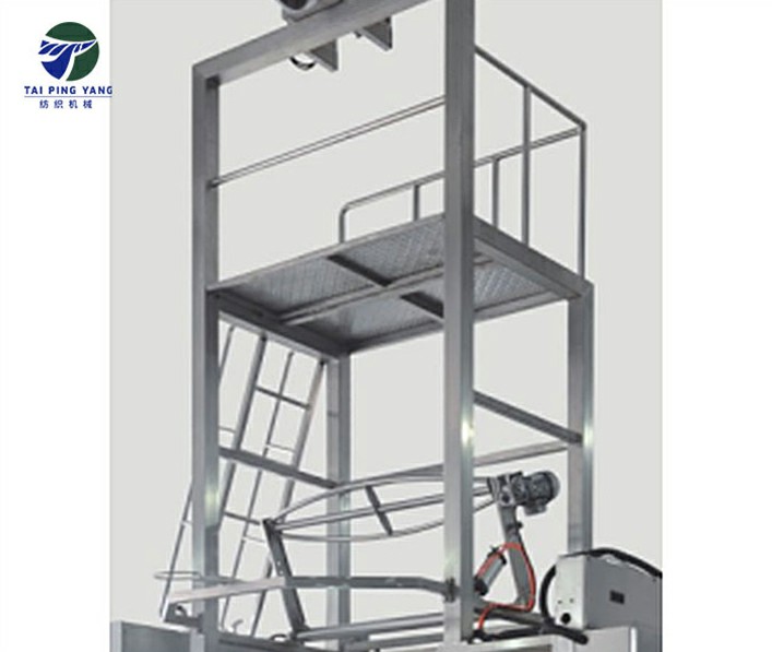 Rope open slitting squeezing machine